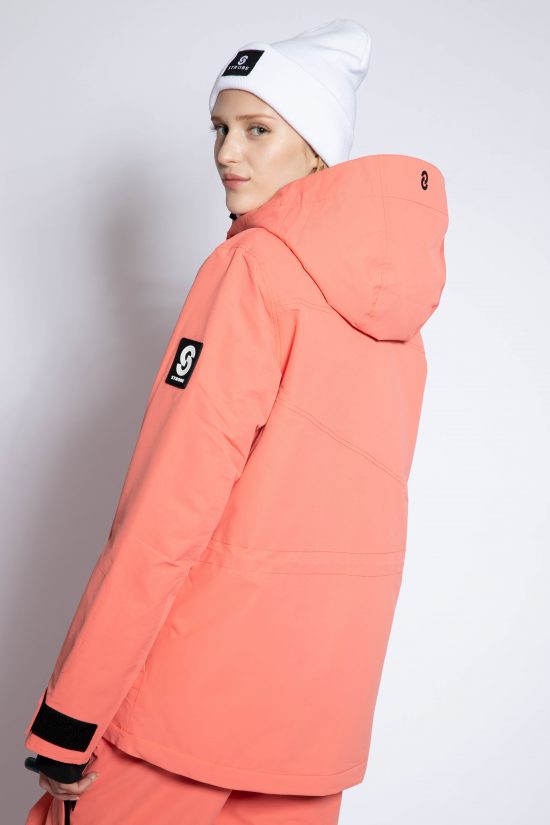 Renewed - Aura Ski Jacket Coral - Medium - Women's