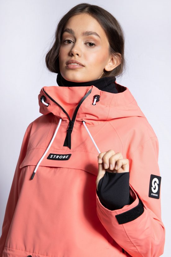 Renewed - Felicity Ski Jacket Coral - Medium - Women's